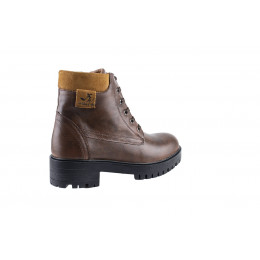 82184 ботинки женские AG Shoes (орех/кожа)