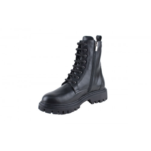 82284 ботинки женские AG Shoes (черный/кожа)