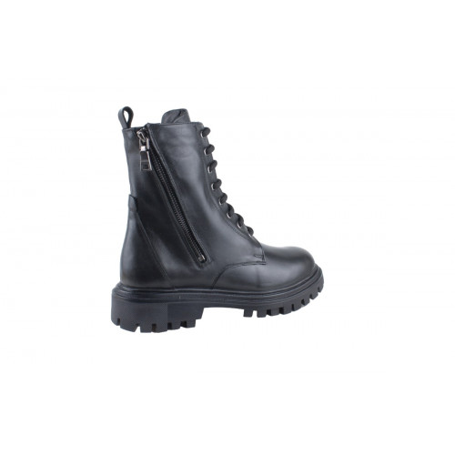 82284 ботинки женские AG Shoes (черный/кожа)