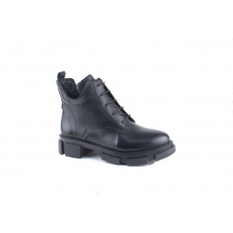82286 ботинки женские AG Shoes (черный/кожа)