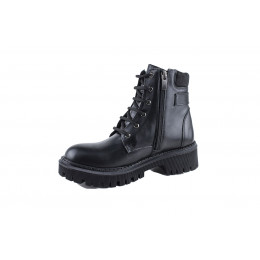 82316/1 ботинки женские AG Shoes (черный/кожа)
