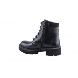 82316/1 ботинки женские AG Shoes (черный/кожа)