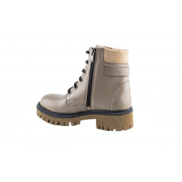 82316 ботинки женские AG Shoes (бежевый/кожа)