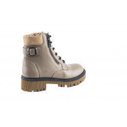 82316 ботинки женские AG Shoes (бежевый/кожа)