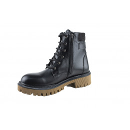 82316 ботинки женские AG Shoes (черный/кожа)