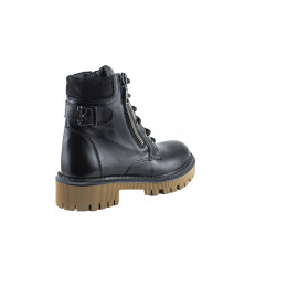 82316 ботинки женские AG Shoes (черный/кожа)