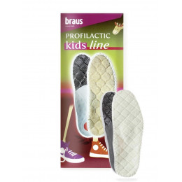 BRAUS стельки Relax Alu Tech KIDS с жестким супинатором р. 31-32/60